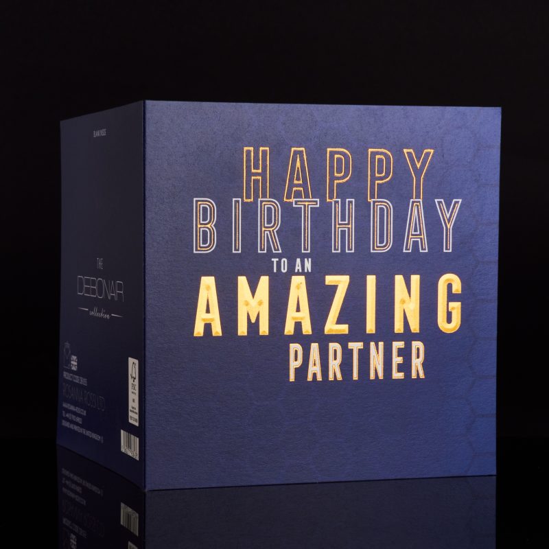 Embossed and Foiled Greeting Card