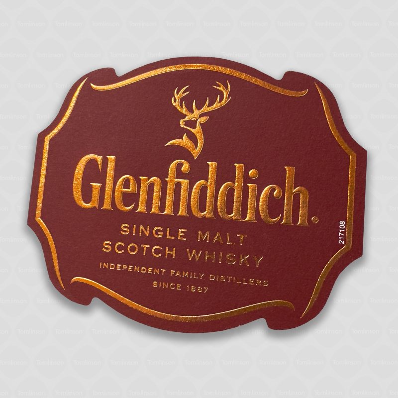 Glenfiddich label