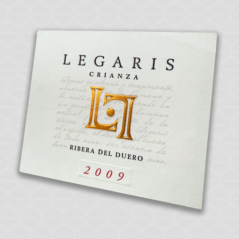 Legaris Crianza label