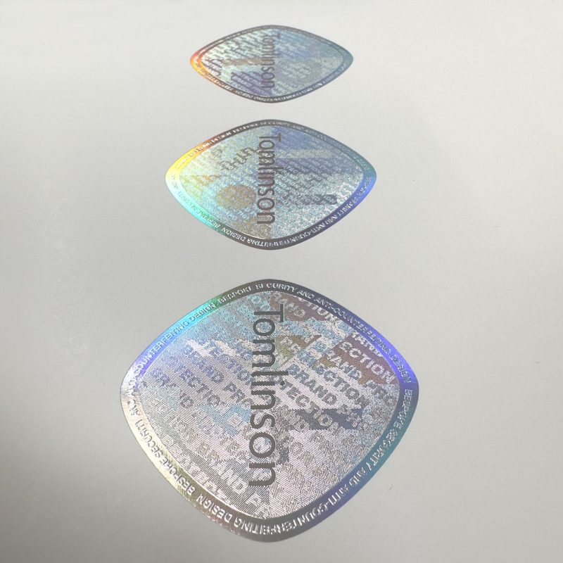 High security foiling
