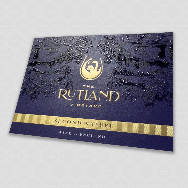 The Rutland Vineyard label