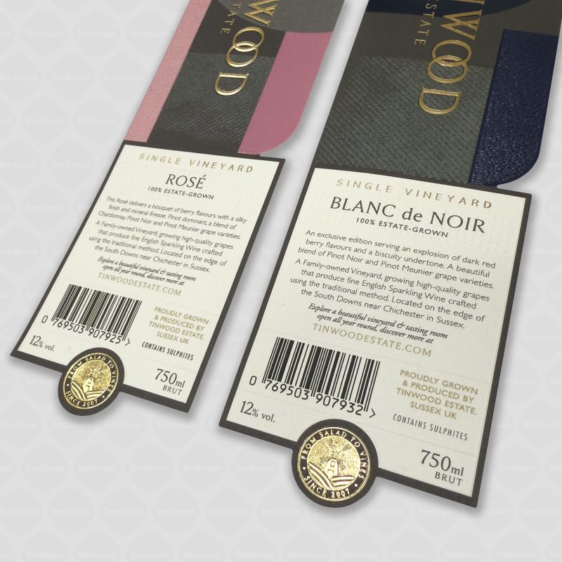 Tinwood Estate labels