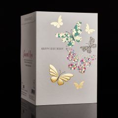Textured, Embossed and Foiled Greeting Card