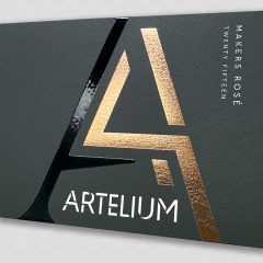 Artelium Makers Rose label