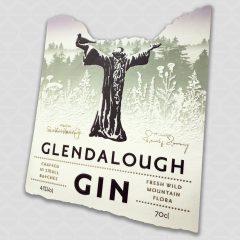 Glendalough Gin label