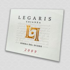 Legaris Crianza label