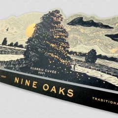 Nine Oaks Classic Cuvee labels