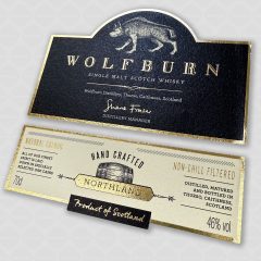 Wolfburn Northland label