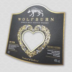 Wolfburn label