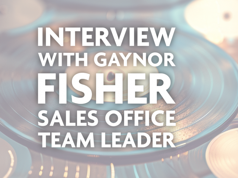 Interview with Gaynor Fisher | Sales Office Team Leader